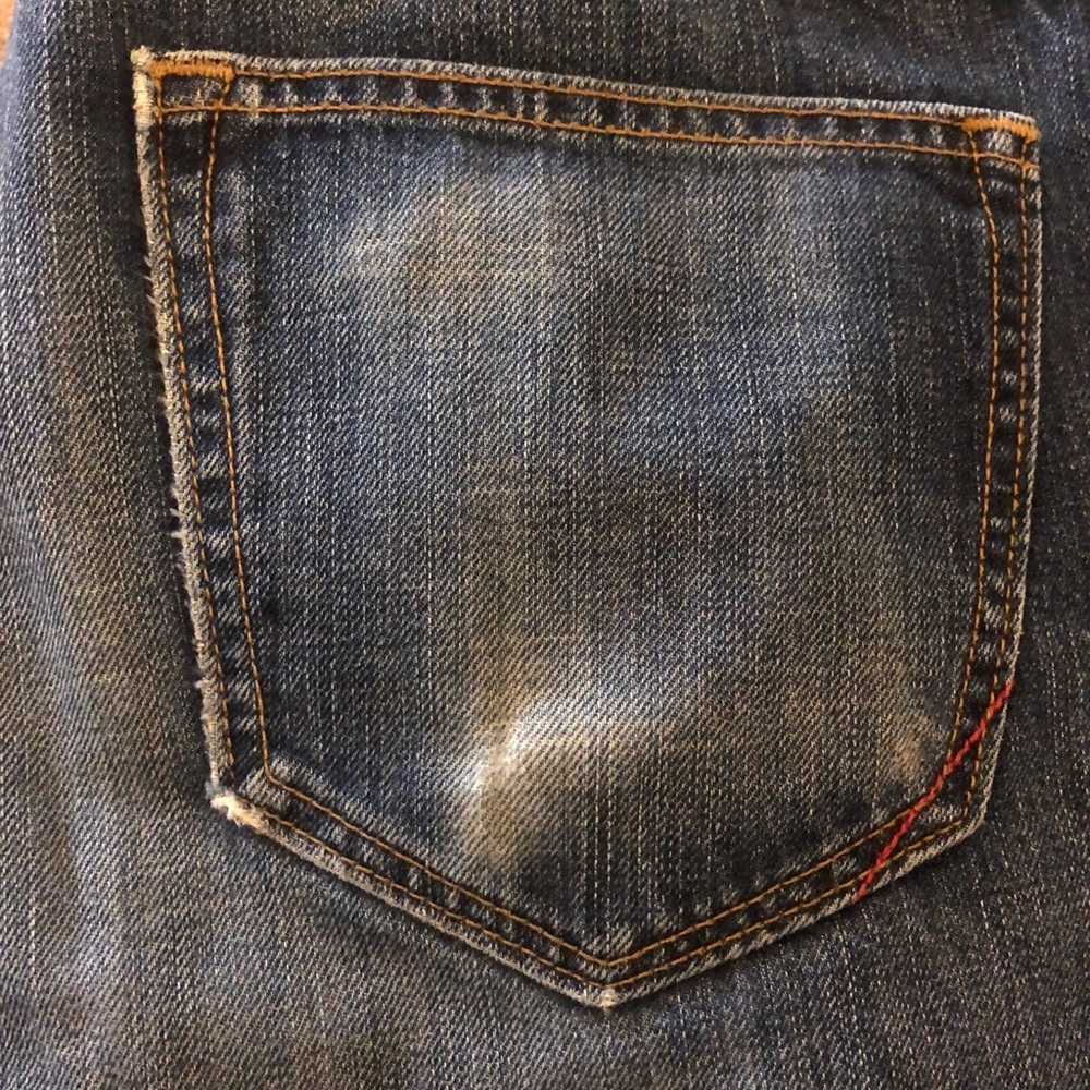 Banana Republic, Vintage Straight, Medium Wash Jeans, Fits Like 33x30. - Picture 15 of 16